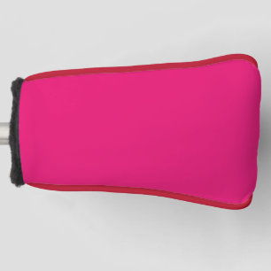 Couvre-club De Golf Housse de tête de club de golf Hot Pink