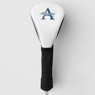Couvre-club De Golf Housse de tête de golf à monogramme personnalisé