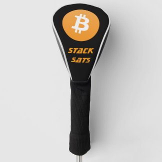 Couvre-club De Golf Housse de tête de golf Bitcoin