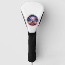 Housse de tête de golf Cosmic Meditator