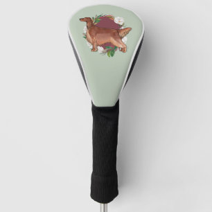 Couvre-club De Golf Housse de tête de golf Irish Setter