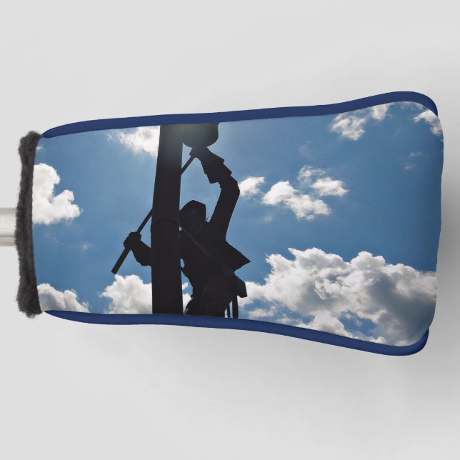 Couvre-club De Golf Housse de tête de golf Lineman (Devant)