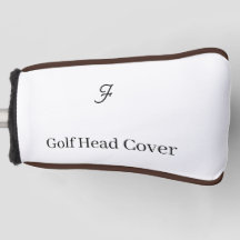 Housse de tête de golf simple personnalisée