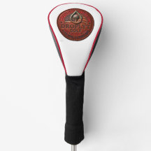 Housse de tête de logo Droplyt Golf Americana