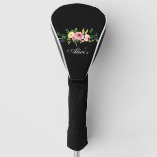 Couvre-club De Golf Housses de tête de golf florales