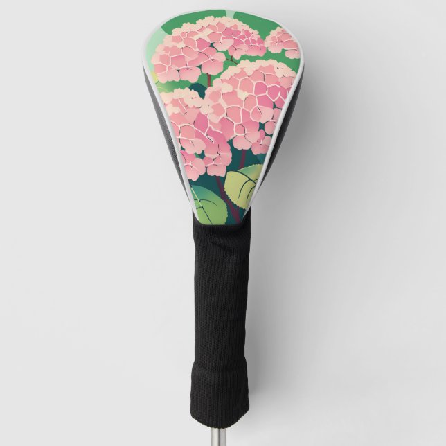 Couvre-club De Golf Hydrangea Bush rose (Devant)