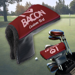 Couvre-club De Golf I Love Bacon