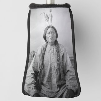 Couvre-club De Golf Icône amérindienne : Sitting Bull, chef Lakota