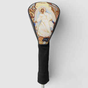 Couvre-club De Golf Icône orthodoxe de l'Anastasis Résurrection