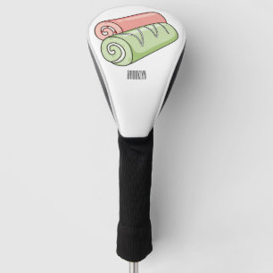 Couvre-club De Golf Illustration de gâteau suisse roll / roll