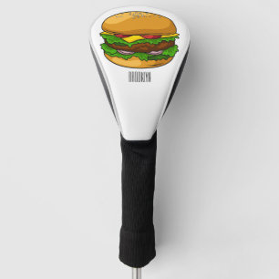 Couvre-club De Golf Illustration de Hamburger