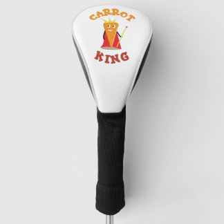 Couvre-club De Golf Illustration de la couronne de légume royale Carro