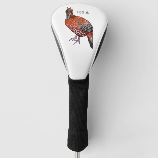 Couvre-club De Golf Illustration de la tragédie de Cabot (Devant)
