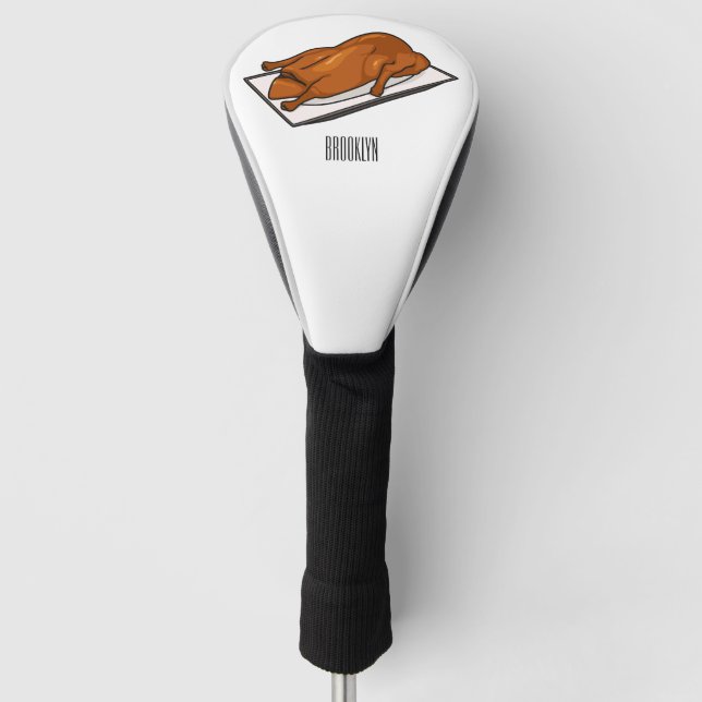 Couvre-club De Golf Illustration de Peking duck (Devant)
