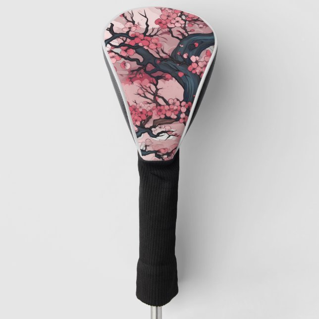 Couvre-club De Golf Imaginaire Cherry Blossom Dreamscape (Devant)