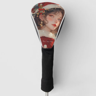 Couvre-club De Golf Imaginaire de Noël : Couverture de la tête de golf