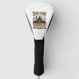 Couvre-club De Golf Imagination Horreur Halloween Maison Hantée Cimeti