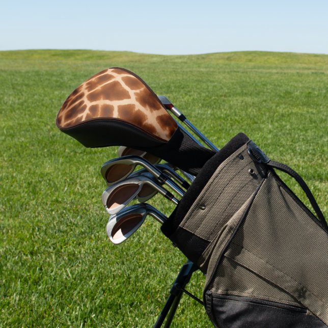 Couvre-club De Golf Impression de girafe Brown (In Situ)