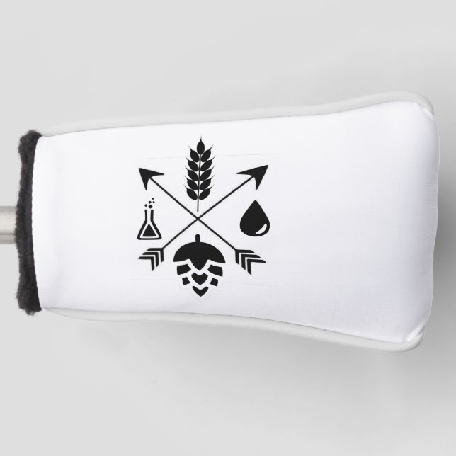 Couvre-club De Golf Ingrédients de bière (Devant)