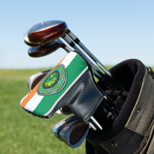 Couvre-club De Golf Irish shamrock