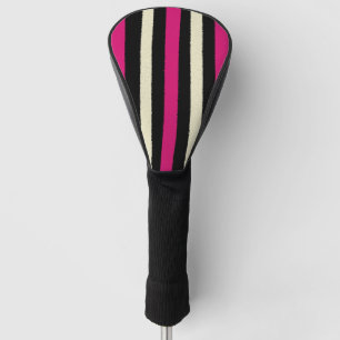 Couvre-club De Golf Ivoire et roses chaudes Cool Motif simple