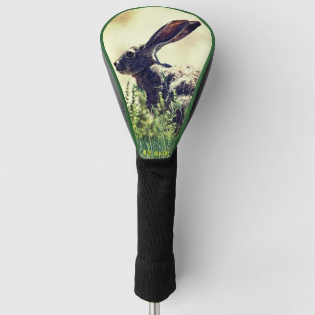 Couvre-club De Golf Jack-Rabbit Animal Golf Head Driver Cover (Devant)