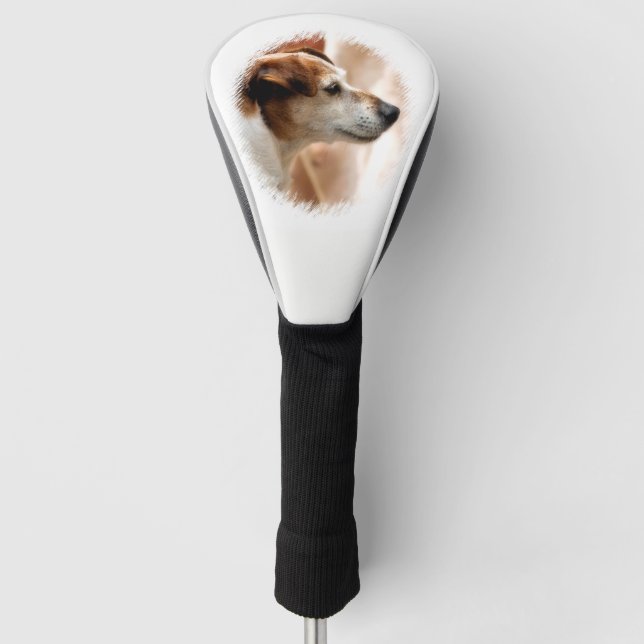 COUVRE-CLUB DE GOLF JACK RUSSELL TERRIER CHIEN (Devant)