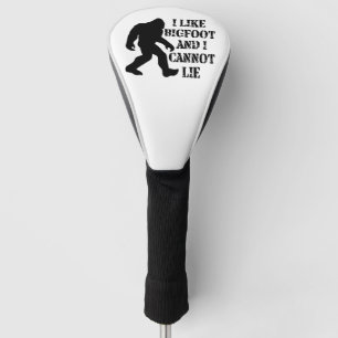 Couvre-club De Golf J'aime Bigfoot et je ne peux pas mentir