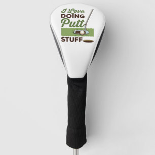 Couvre-club De Golf J'Aime Faire Putt Stuff Funny Golf Putting