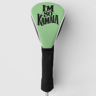 Couvre-club De Golf Je suis tellement Kamala Brat Green Meme