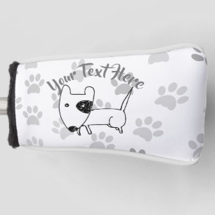 Couvre-club De Golf Joli Bull Terrier 2