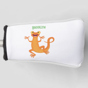 Couvre-club De Golf Joli triton orangé joyeux
