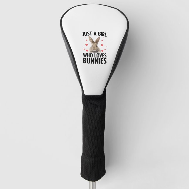 Couvre-club De Golf Jolie Conception Bunny Pour Filles Femmes Lapin Cô (Devant)