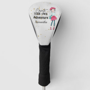 Couvre-club De Golf Jolie dame   Créez votre propre   Personnaliser  