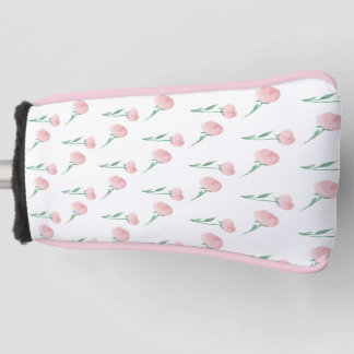 Couvre-club De Golf Jolie Pretty Preppy Peonies