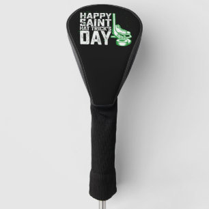 Couvre-club De Golf Joyeuse Saint Hat Trick Day de hockey sur glace St