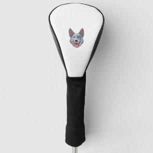 Couvre-club De Golf Joyeux chien de bétail australien