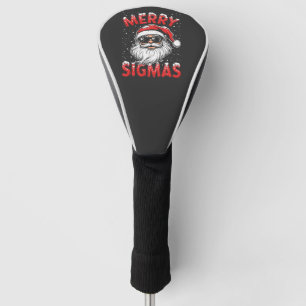 Couvre-club De Golf Joyeux Sigmas Funny Gen Alpha collège Noël
