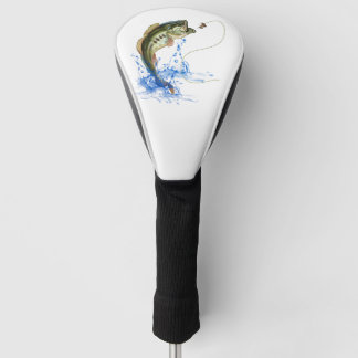 Couvre-club De Golf Jumping Bass Fishing