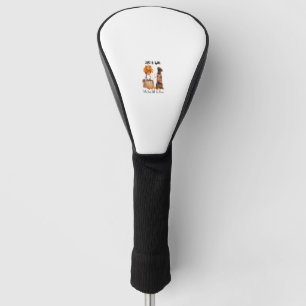 Couvre-club De Golf Juste Une Fille Qui Aime Tomber Et Brindle Boxer P