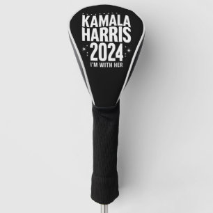 Couvre-club De Golf Kamala 2024 Soutenez I'm With Her Kamala Harris