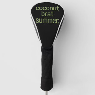 Couvre-club De Golf Kamala Harris Crétin à la noix de coco Été 2024