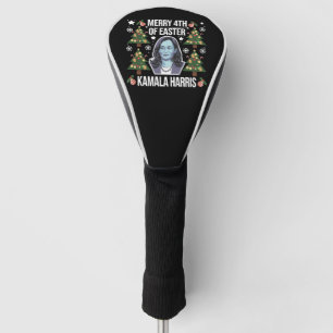 Couvre-club De Golf Kamala Harris Noël Santa Joyeux 4ème de Pâques