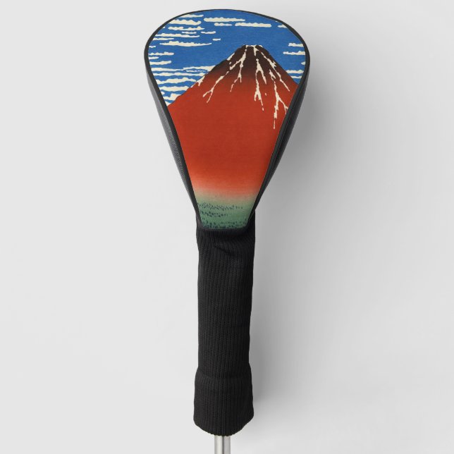 Couvre-club De Golf Katsushika Hokusai - Vent Fin, Matin Clair (Devant)