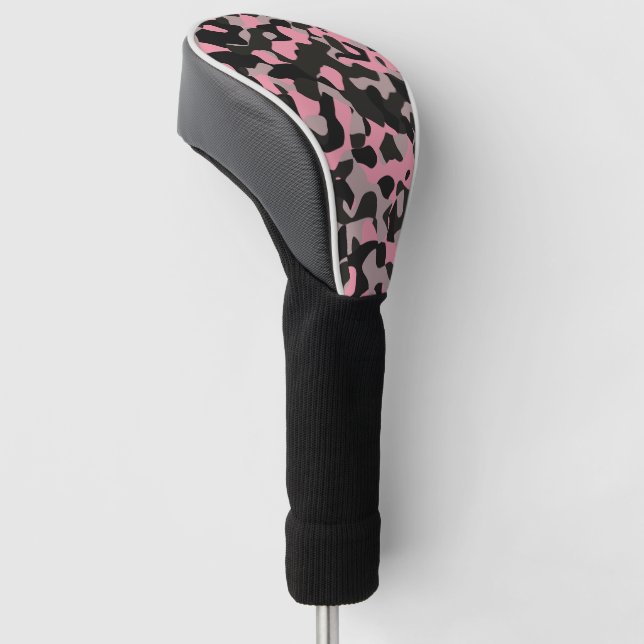 Couvre-club De Golf Kitty Camo (Incliné)