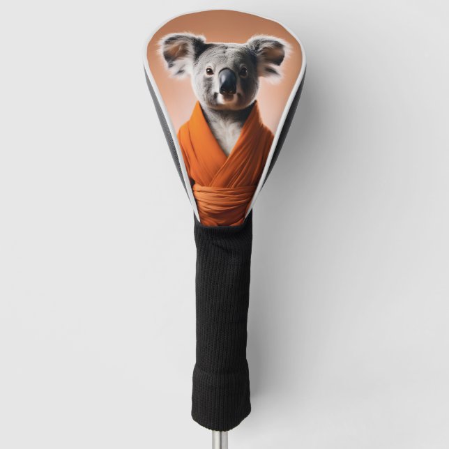 Couvre-club De Golf Koala bouddhiste (Devant)