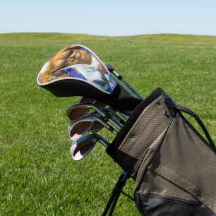 Couvre-club De Golf La bosse musculaire de l'homme musclé de SlipperyJ