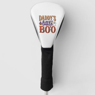 Couvre-club De Golf La petite Boo de papa Halloween vintage
