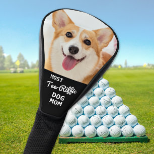 Couvre-club De Golf La plupart Tee-Riffic DOG MOM Personnalisé Golfer