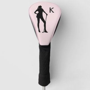 Couvre-club De Golf Lady Golf Pink Sport Initialisé